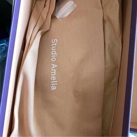 Studio Amelia Crossfront 70 Heels shoes white strappy wedding party Revolve 9 - Picture 11 of 16